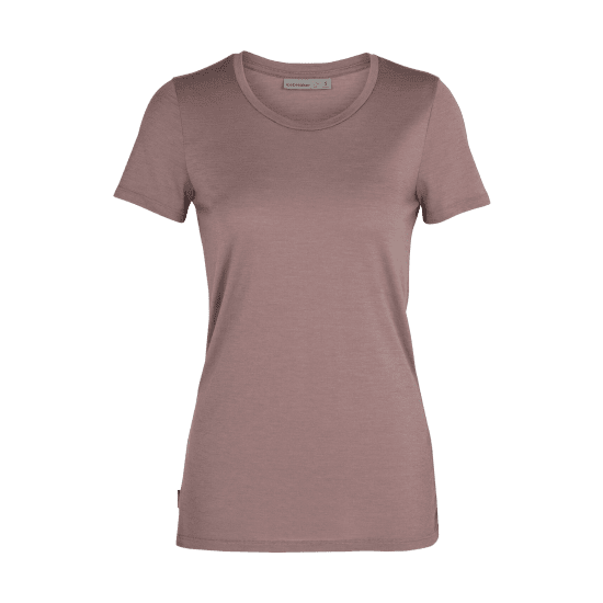 ICEBREAKER - T-SHIRT MANCHES COURTES TECH LITE COL ROND FEMME