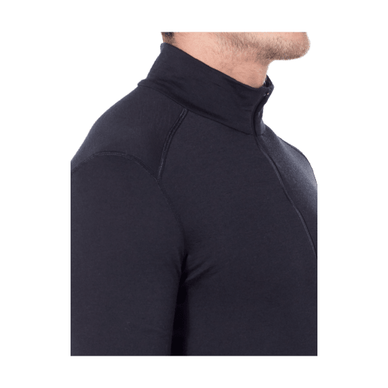 ICEBREAKER - T-SHIRT MANCHES LONGUES 200 OASIS DEMI ZIP HOMME