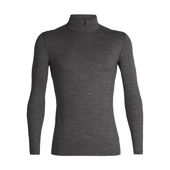 ICEBREAKER - T-SHIRT MANCHES LONGUES 200 OASIS DEMI ZIP HOMME