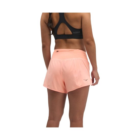 HOKA - Pantaloncini MR Glide con slip integrato 3,5" (9 cm) donna