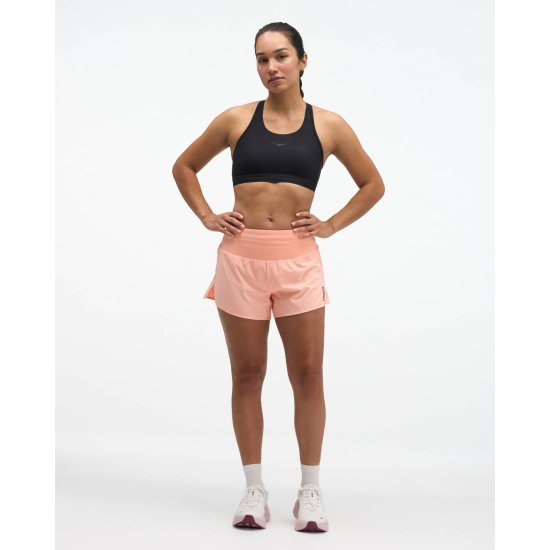 HOKA - Pantaloncini MR Glide con slip integrato 3,5" (9 cm) donna