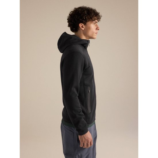 ARCTERYX - Felpa in pile con cappuccio Kyanite uomo