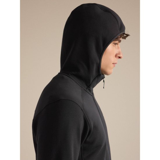 ARCTERYX - Felpa in pile con cappuccio Kyanite uomo