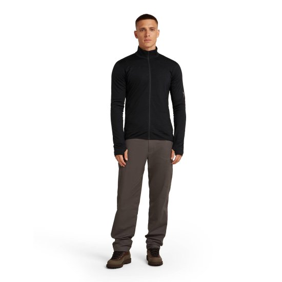 ICEBREAKER - Polaire zippée 300 Descender homme
