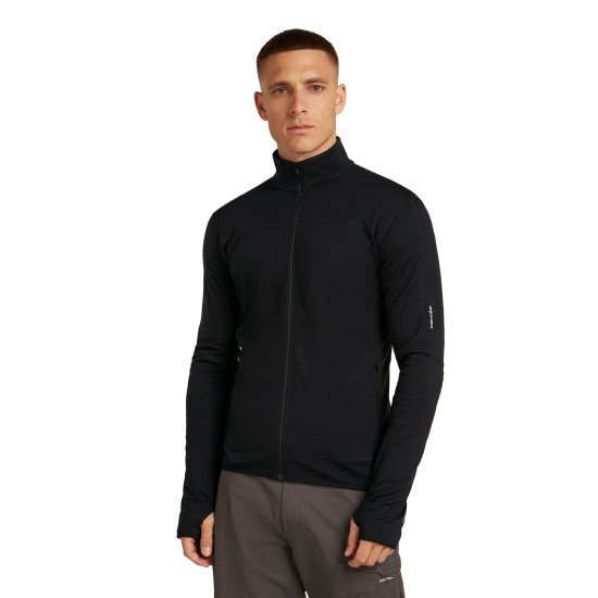 ICEBREAKER - Polaire zippée 300 Descender homme
