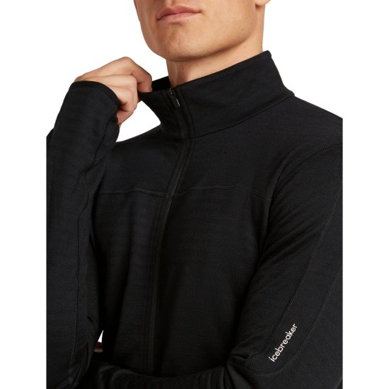 ICEBREAKER - Polaire zippée 300 Descender homme