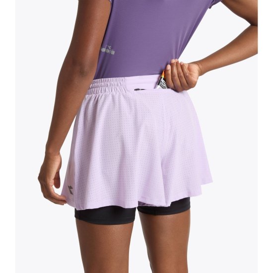 DIADORA - Short running 2-en-1 femme femme