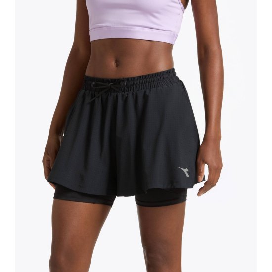 DIADORA - Short running 2-en-1 femme femme