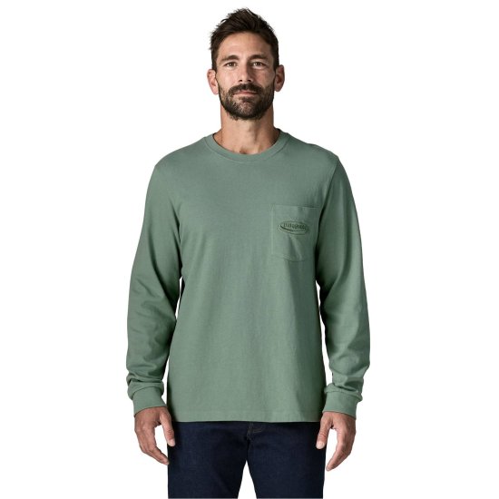 PATAGONIA - Maglietta 95 Oval Logo Pocket uomo