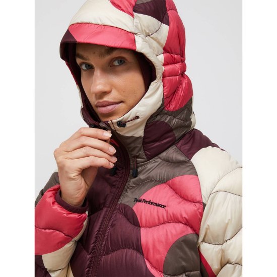 PEAK PERFORMANCE - Piumino AOP Helium Down donna