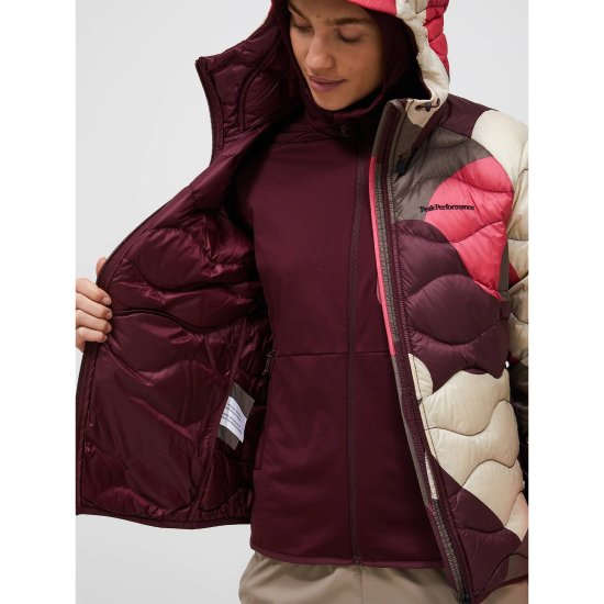 PEAK PERFORMANCE - Piumino AOP Helium Down donna