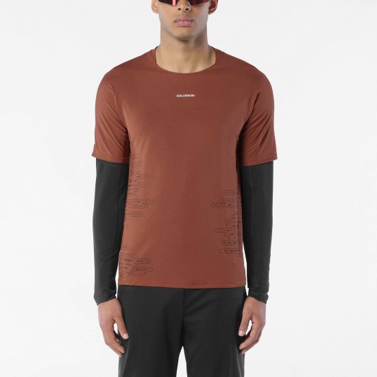 SALOMON - T-shirt SENSE AERO GFX homme