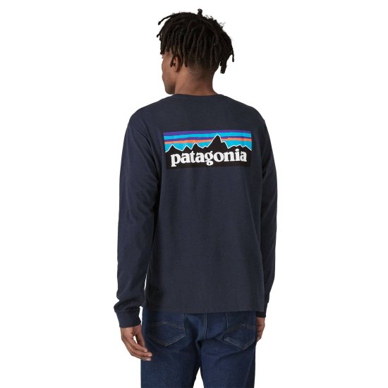 PATAGONIA - T-SHIRT MANCHES LONGUES P-6 LOGO RESPONSIBILI-TEE HOMME