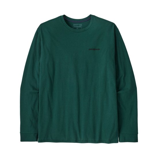 PATAGONIA - T-SHIRT MANCHES LONGUES P-6 LOGO RESPONSIBILI-TEE HOMME