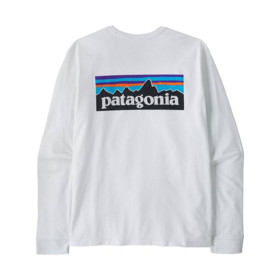 PATAGONIA - T-SHIRT MANCHES LONGUES P-6 LOGO RESPONSIBILI-TEE HOMME