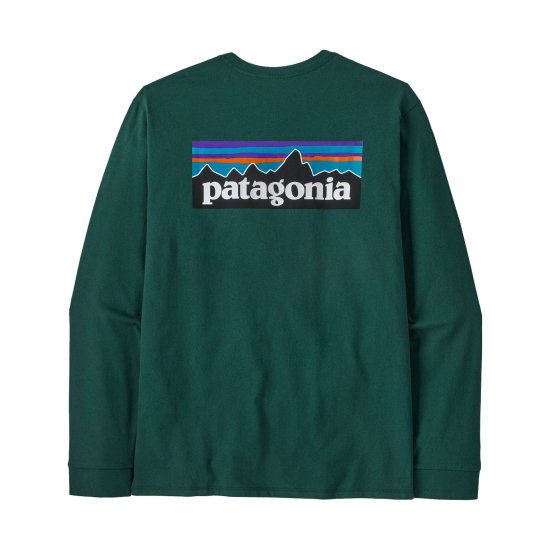 PATAGONIA - T-SHIRT MANCHES LONGUES P-6 LOGO RESPONSIBILI-TEE HOMME