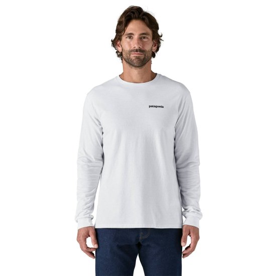 PATAGONIA - T-SHIRT MANCHES LONGUES P-6 LOGO RESPONSIBILI-TEE HOMME