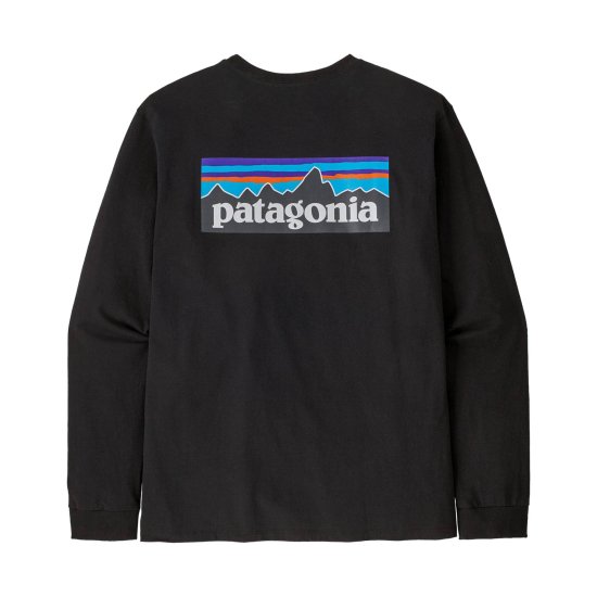 PATAGONIA - T-SHIRT MANCHES LONGUES P-6 LOGO RESPONSIBILI-TEE HOMME