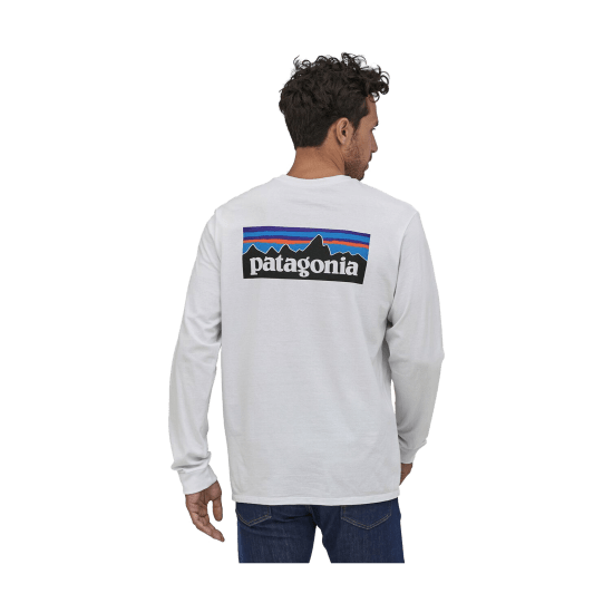 PATAGONIA - T-SHIRT MANCHES LONGUES P-6 LOGO RESPONSIBILI-TEE HOMME