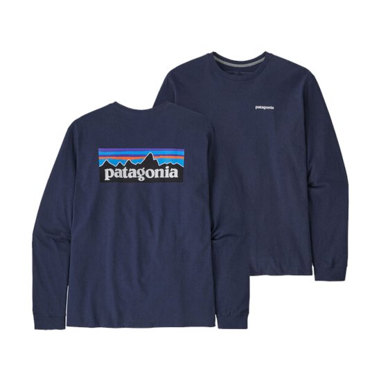 PATAGONIA - T-SHIRT MANCHES LONGUES P-6 LOGO RESPONSIBILI-TEE HOMME