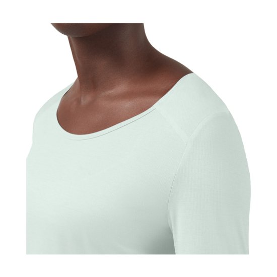 ON - T-SHIRT PERFORMANCE MANCHES LONGUES FEMME BLANC