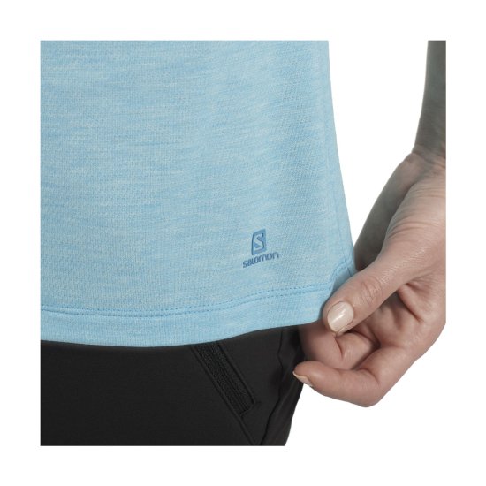 SALOMON - T-SHIRT MANICHE CORTE ESSENTIAL DONNA