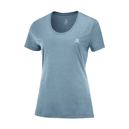 SALOMON - T-SHIRT MANICHE CORTE AGILE TEE DONNA