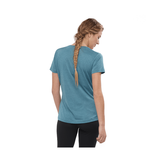 SALOMON - T-SHIRT MANICHE CORTE AGILE TEE DONNA