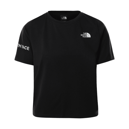 THE NORTH FACE - T-SHIRT A MANICHE CORTE MOUTAIN ATHLETICS IBRIDO DONNA