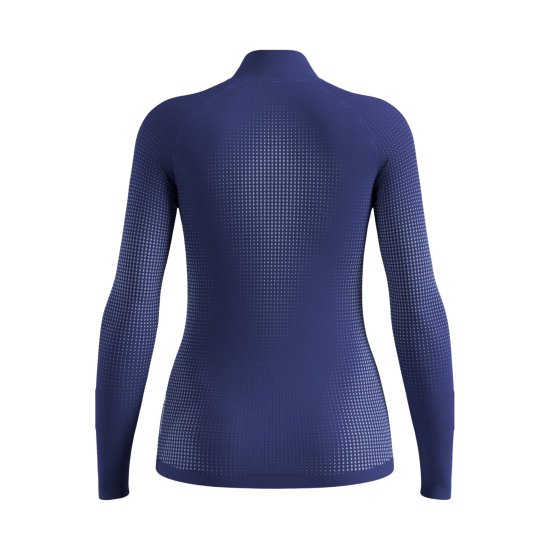 ODLO - SOUS-COUCHE TOP TURTLE COL DEMI-ZIP FEMME