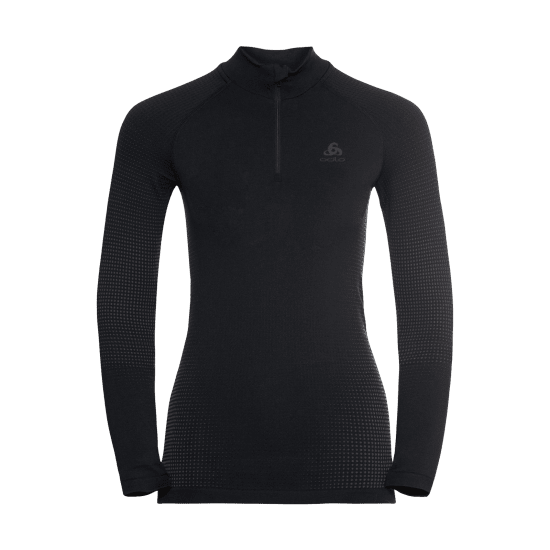 ODLO - SOUS-COUCHE TOP TURTLE COL DEMI-ZIP FEMME