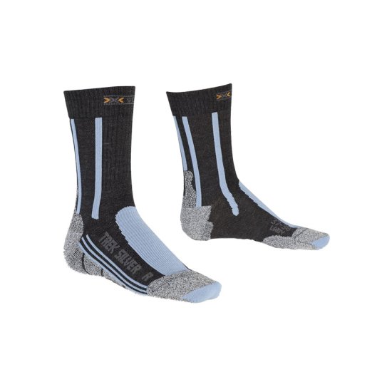 X-SOCKS - CHAUSSETTES TREK SILVER GRIS FEMME