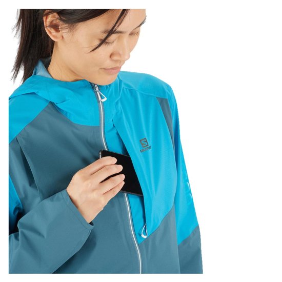 SALOMON - GIACCA BONATTI TRAIL IMPERMEABILE DONNA