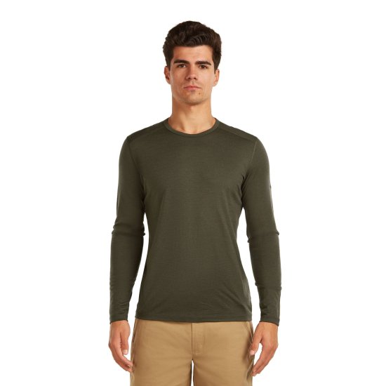 ICEBREAKER - SOUS COUCHE MERINO 200 OASIS COL ROND HOMME