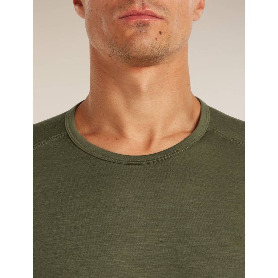 ICEBREAKER - SOUS COUCHE MERINO 200 OASIS COL ROND HOMME