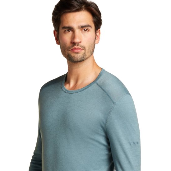 ICEBREAKER - SOUS COUCHE MERINO 200 OASIS COL ROND HOMME