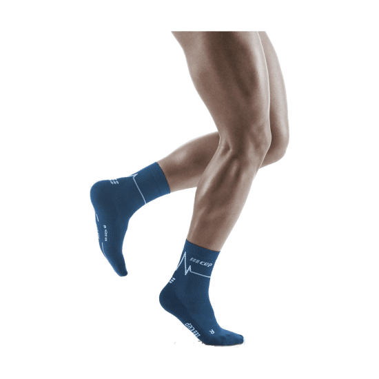 CEP - CHAUSSETTES HEARTBEAT MID-CUT HOMME