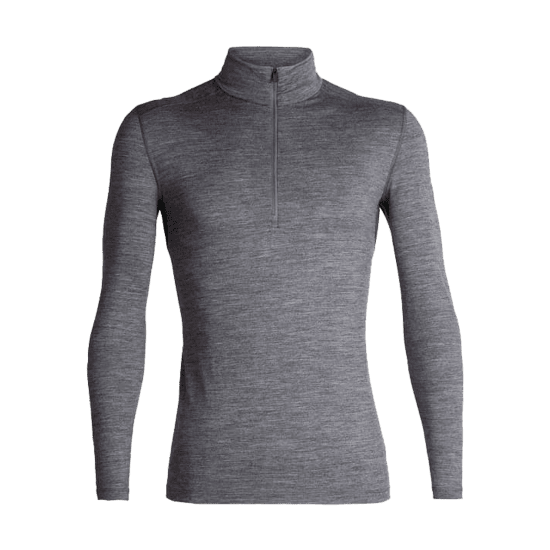 ICEBREAKER - INTIMO IN LANA MERINO 200 OASIS COLLO MEZZA-ZIP UOMO