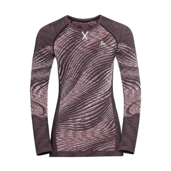 ODLO - SOUS-COUCHE BLACKCOMB ECO COL ROND FEMME