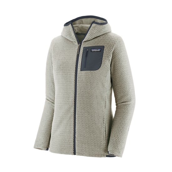 PATAGONIA - POLAIRE R1 AIR FULL-ZIP CAPUCHE FEMME