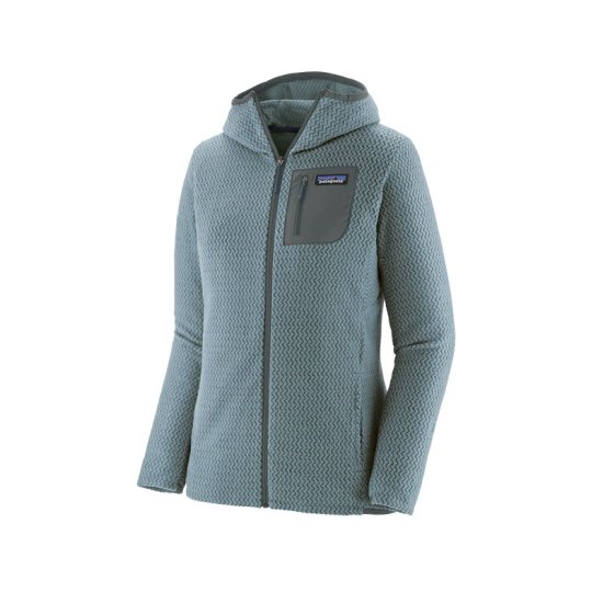 PATAGONIA - POLAIRE R1 AIR FULL-ZIP CAPUCHE FEMME
