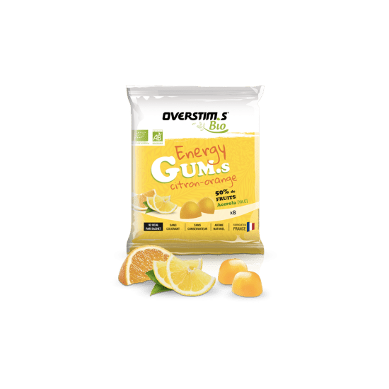 OVERSTIMS - GOMMES ENERGY BIO CITRON ORANGE