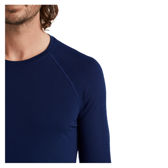 ICEBREAKER - Intimo tecnico 200 ZONE SEAMLESS CREWE maniche lunghe uomo