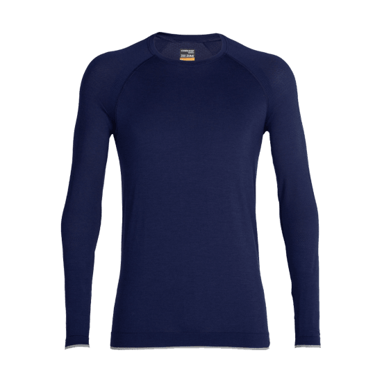 ICEBREAKER - Intimo tecnico 200 ZONE SEAMLESS CREWE maniche lunghe uomo