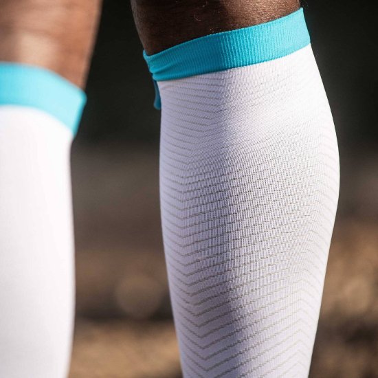 COMPRESSPORT - MANCHONS R2 OXYGEN BLANCS