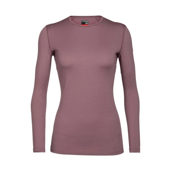 ICEBREAKER - SOUS-COUCHE 260 TECH COL ROND FEMME