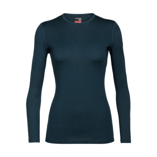 ICEBREAKER - MAGLIA INTIMA 260 TECH GIROCOLLO DONNA