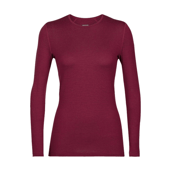 ICEBREAKER - MAGLIA INTIMA 260 TECH GIROCOLLO DONNA