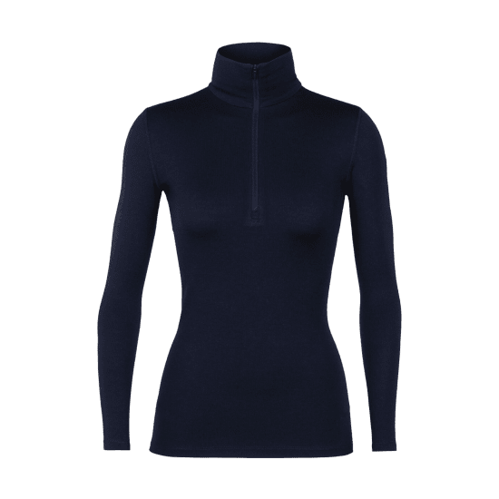 ICEBREAKER - INTIMO TERMICO 260 TECH MEZZA ZIP DONNA