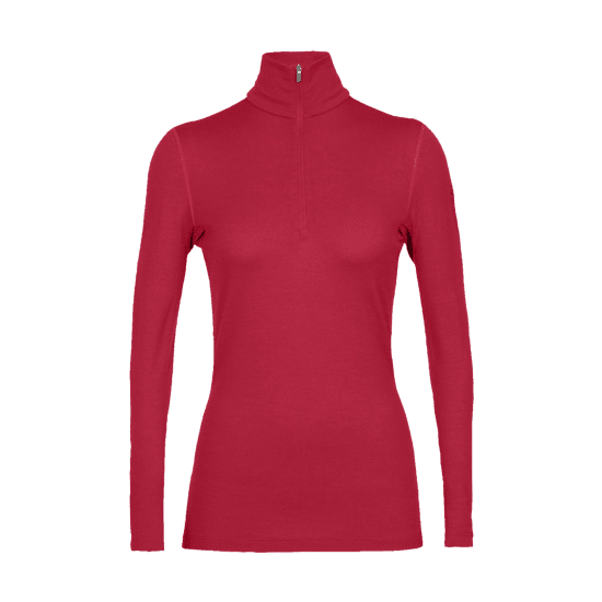 ICEBREAKER - INTIMO TERMICO 260 TECH MEZZA ZIP DONNA